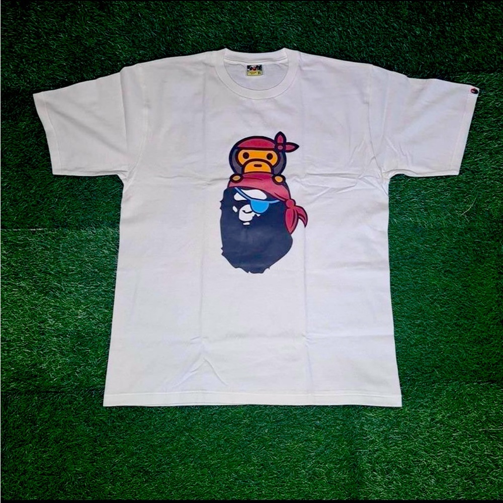 BAPE Pirate Milo On Pirate Ape Tee
